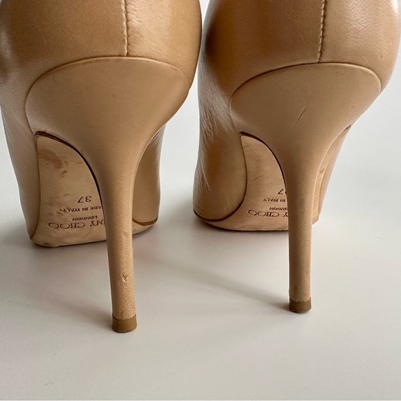 Jimmy Choo Tan Heels - Picture 10 of 13